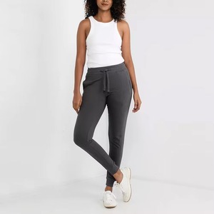 Pantalones Deportivos de Mujer de Alta Calidad, Secado Rápido, Color Sólido, Cintura Alta, Forro Polar para Invierno, Correr, Senderismo, Estilo Urbano - Product Image 6