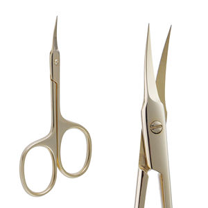 Tijeras para Cutículas Curvas de Acero Inoxidable, Ecológicas, Duraderas, con Cuchillas Afiladas, para Manicura, Stahlmann Pro - Product Image 4