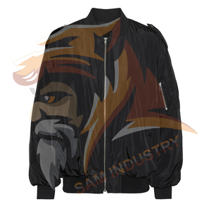 Customized High Quality Women Stain <b>Jacket</b> Custom Women <b>Ladies</b> Bomber Satin <b>Jacket</b> With OEM and ODM Services - Product Image 4