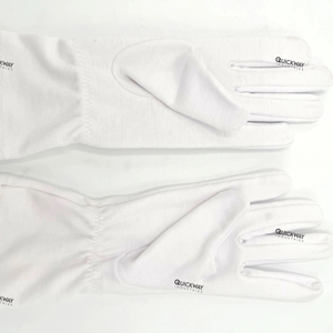 Guantes Blancos de Algodón para Hombre, Guantes Formales para Esmoquin, Uniforme, Desfile, Guardia de Honor - Product Image 1