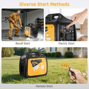 <b>Portable</b> Dual Fuel Inverter Generator 3800W 5000W <b>AC</b> 12V 4500W <b>Portable</b> Power <b>Unit</b> for Outdoor Backup - Product Image 2