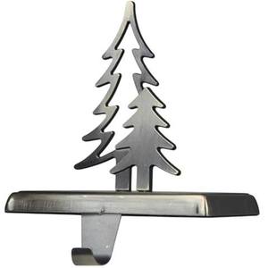 Hot Sale Wood Base Aluminium Top Christmas <b>Stocking</b> <b>Holder</b> For Hanging Decorative Use Xmas <b>Stocking</b> <b>Holder</b> With Silver Tree Top - Product Image 4