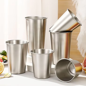 Fournisseur de verres en acier inoxydable d'Inde, vente en gros de verres à eau en acier inoxydable de la meilleure qualité - Product Image 1