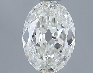 Diamant ovale naturel certifié IGI, pureté VVS1, couleur I, diamant brut extraits de la terre pour bagues de fiançailles et bijoux de luxe - Product Image 1