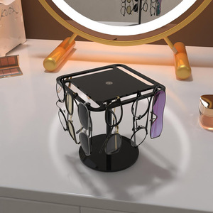 360 Acrylic <b>Rotating</b> Portable Storage Scratch-Resistant Fashionable Desktop Sunglasses <b>Display</b> <b>Stand</b> Eyewear Organizer Rack - Product Image 4