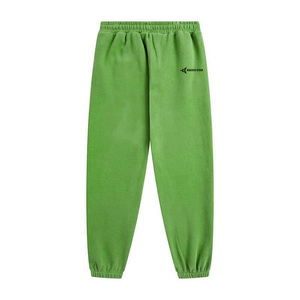 Men's Blue Woolen Polyester/Cotton Lightweight Eco-friendly Sporty Windproof Sweatpants Elastic Waist Casual Joggers Pockets - Product Image 2