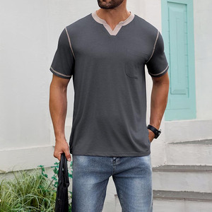 Camisetas de Hombre de Alta Calidad 100% Algodón, Personalizadas, Lisas, de Lujo, Casuales, al por Mayor, Tallas Grandes - Product Image 3