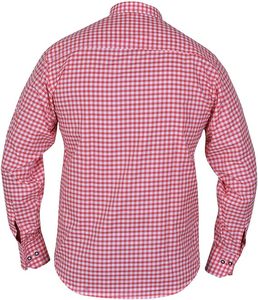 Chemise en twill à carreaux rouges bavaroises respirante 100% coton pour homme Onstyle Sports - Product Image 3