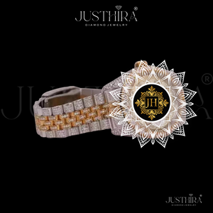 Reloj de Lujo para Hombre, Estilo Hip-Hop, con Correa de Acero Inoxidable, Cristal de Zafiro y Resistencia al Agua de 10 Bares - Product Image 3