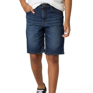 กางเกงยีนส์ขาสั้นผ้าฝ้ายแท้ 100% สำหรับฤดูร้อน สไตล์ลำลอง สตรีทแวร์ ทรงเข้ารูปสำหรับผู้ชาย ขายส่ง - Product Image 1