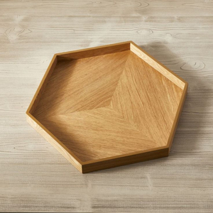 Bandeja de Servir Rectangular de Madera Natural Premium, Bandeja de Té de Madera Pulida Ecológica para Hotel, Restaurante y Decoración del Hogar, Venta al por Mayor - Product Image 4