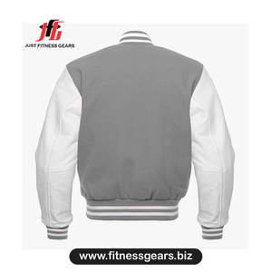 Veste en chenille de haute qualité, veste varsity pour femme, veste à manches en cuir personnalisées, veste de baseball pour homme - Product Image 2