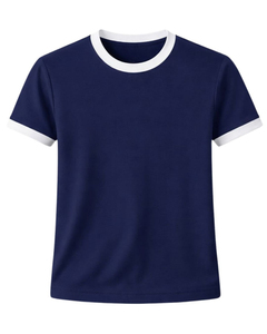 T-shirt d'été imprimé pour femmes, hauts décontractés en coton respirant, vêtements légers et confortables à manches courtes - Product Image 1