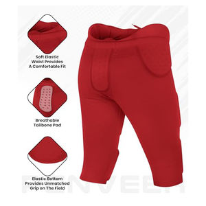 Pantalones de Fútbol Americano Personalizados de Alta Calidad, Transpirables, con Almohadillas, Ropa Deportiva, Precio al por Mayor, Tallas Grandes Disponibles - Product Image 2