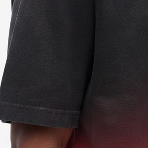 Camiseta de Hombre Estilo Urbano, Color Sólido, Efecto Desgastado, 100% Algodón Tejido, Ligera, Transpirable, de Secado Rápido y Ecológica - Product Image 4