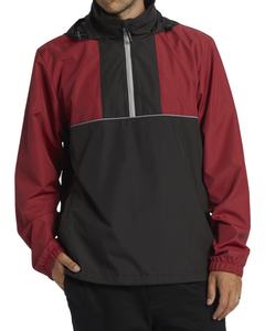 2025 américain à la mode marque hommes à capuche coupe-vent veste ample décontracté conception fermeture à glissière en gros pour l'été vêtements de plein air - Product Image 1