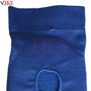 Genouillères de protection pour la gym et le fitness, couleur bleu uni, très vendues, personnalisables, qualité supérieure, prix raisonnable - Product Image 4