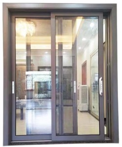 Perfil de Extrusión de Aluminio Más Vendido con Diseño Ligero y Fácil Fabricación para Fabricantes de Puertas y Ventanas - Product Image 2
