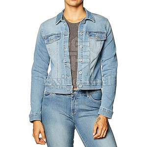 แจ็คเก็ตยีนส์ผู้หญิงระบายอากาศได้ดี แบรนด์ส่วนตัว สำหรับใช้งานกลางแจ้ง สวมใส่สบาย ราคาดีที่สุด - Product Image 3