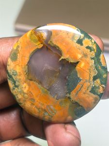 Cabochon de Jaspe Rholiite 100% Naturel de Haute Qualité, Pierre Précieuse en Vrac pour la Guérison, Jaspe en Gros pour la Fabrication de Bijoux - Product Image 1