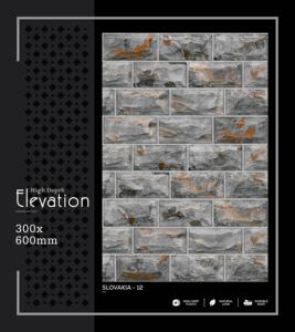 Azulejo de Porcelana de Alta Gama para Pared, 300x600mm, 30x60cm, 12x24, Acabado Mate, Texturizado, Decorativo para Interiores - Product Image 2