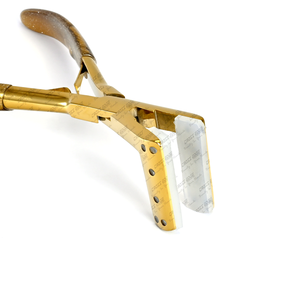 Tape in <b>Hair</b> Extension Plier tool weft weave pressing <b>hair</b> extensions plier With Silicone pad double spring & soft <b>grip</b> handle - Product Image 1