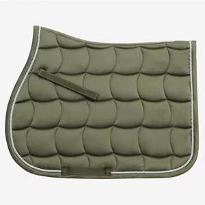 Tapis de selle matelassé de style western pour l'équitation avec boucle d'étrier, design personnalisé - Product Image 1