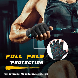 Guantes Deportivos Transpirables para Gimnasio, para Hombre y Mujer, sin Dedos, para Fisicoculturismo, Ejercicio, Ciclismo, Carreras - Product Image 2