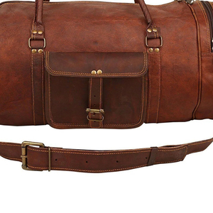VORNEX INDUSTRY Bolsos de Lona de Cuero Genuino de Alta Calidad Más Vendidos, Correa Ajustable, Forro de Poliéster, Bolsos Deportivos de Lujo - Product Image 5