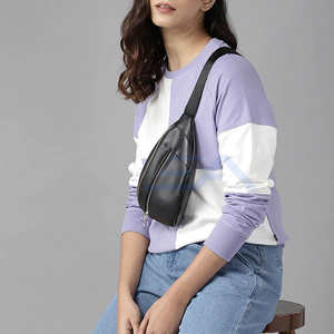 Sweat-shirt pour femme à manches longues en coton avec logo personnalisé de haute qualité, respirant, durable, décontracté, uni - Product Image 4