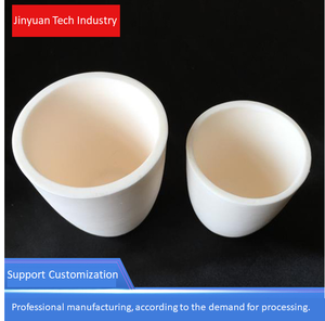 1300ml 1800C resistente a altas temperaturas alúmina corindón crisol laboratorio investigación Grado Gran capacidad contenedor de fusión de cerámica - Product Image 4
