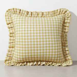 Funda de Cojín Decorativa con Volantes Tejidos 100% Algodón, Estilo Boho - Product Image 2