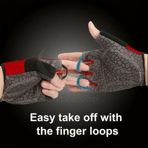 Gants de cyclisme personnalisés avec logo, gants de cyclisme performants, gants de cyclisme respirants pour l'entraînement - Product Image 3
