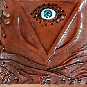 Handmade Pure Leather Journal Handcrafted Handwork Notebook Wholesale Bulk Supplier Manufacturer Exporter India - Product Image 3