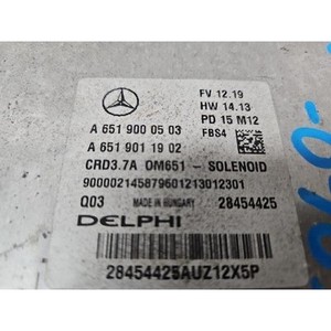 กล่องควบคุมเครื่องยนต์ (ECU) รถยนต์ E-class ปี 2013-2020 มือสอง ของแท้ รหัส A6519000503 - Product Image 4
