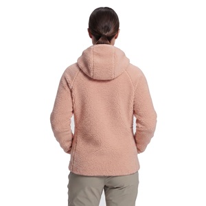 Vestes polaires à capuche pour femmes, manches longues, fermeture éclair, broderie chenille, chaudes, du fabricant - Product Image 2