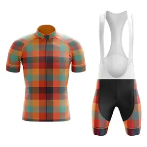 Uniforme de Ciclismo Ligero con Pantalones Cortos Acolchados, Tela Transpirable de Secado Rápido, Diseño Reflectante, para Hombres y Mujeres, Alto Rendimiento - Product Image 1