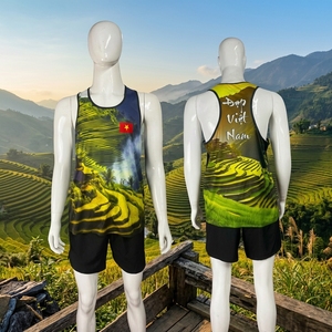 Custom Runner Tank Top OEM ODM Wholesale Quick Dry <b>Running</b> <b>Singlet</b> Manufacturer - Product Image 4