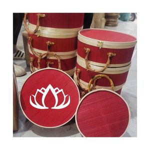 HOT SELLING 2026 Bamboo Gift <b>Box</b> Eco Friendly Clean <b>Material</b> Safe Packaging for Food <b>Storage</b> and Luxury Gift Presentation Use - Product Image 1