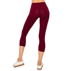 Leggings Capri de Yoga pour Femmes, Taille Haute, Personnalisables par Sublimation, Qualité Premium, OEM/ODM, Taille Élastique, Vente en Gros Usine - Product Image 3