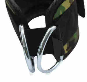 Sangle de cheville ajustable en néoprène sur mesure avec double anneau en D pour machines à câble Legend Fitness - Product Image 4
