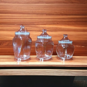 BPA Free Plastic Acrylic <b>Canister</b> <b>Set</b> - Product Image 6
