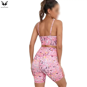 Conjunto Deportivo Personalizado con Sublimación de la Mejor Calidad, Ropa Deportiva Elástica para Gimnasio, Conjunto Deportivo para Mujer - Product Image 3