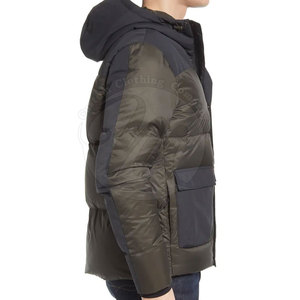 Veste matelassée en nylon/polyester/laine, meilleur prix, nouvelle arrivée, veste d'hiver - Product Image 2