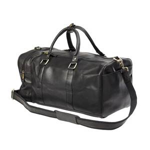 Nuevo bolso de viaje informal para hombre de cuero genuino, impermeable, en oferta en línea a bajo precio. - Product Image 1
