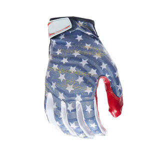 Gants de football américain avec logo personnalisé - élégants, confortables, antidérapants, imperméables, à doigts complets, unisexes, résistants, vêtements de sport - Product Image 6