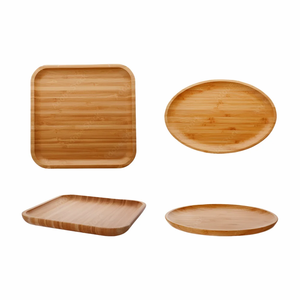 Plat rond et assiettes en bois de manguier personnalisés FAIZA CRAFT, style classique, finition polie, fabriqués à Uttar Pradesh, sûrs pour toutes les occasions - Product Image 5