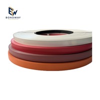 Ensemble de bandes de bordure en PVC de couleur unie, blanc crème rouge brun orange, pour les bords des armoires et des meubles