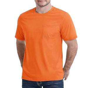 T-shirts d'été pour hommes, prix bas, vente en gros, best-sellers, coton polyester de haute qualité 220g, décontractés, unis, en vente - Product Image 2