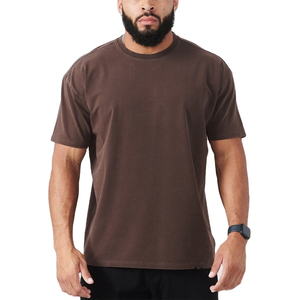 T-shirt Homme en Coton de Haute Qualité, Personnalisable avec Étiquette Privée, Modèle 2026, T-shirt Oversize pour Entraînement, Fitness et Gym - Product Image 6